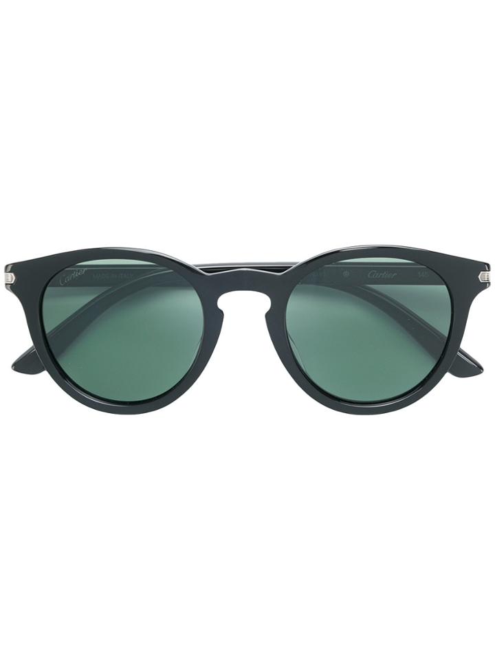 Cartier C De Cartier Sunglasses - Black