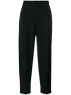 Mauro Grifoni Tapered Trousers - Black