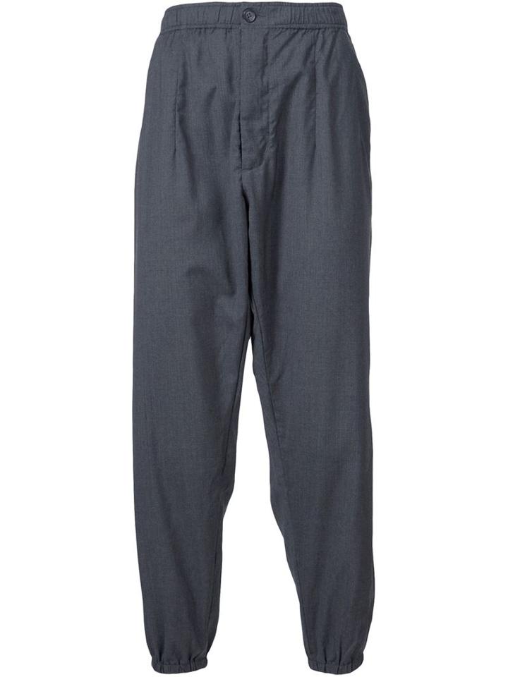 Engineered Garments Elastic Waist Cropped Trousers