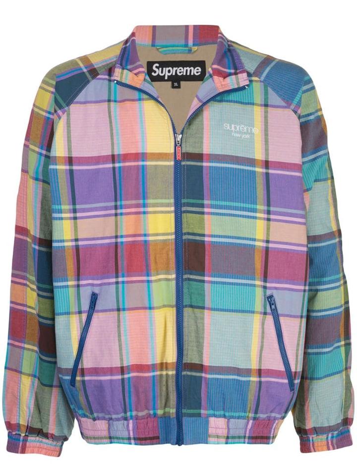 Supreme Madras Track Jacket - Multicolour