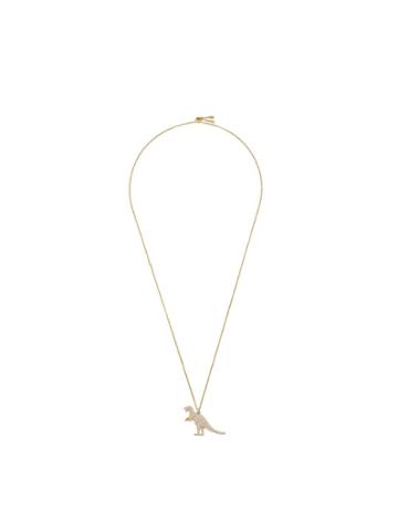 Apm Rexy Pendant Necklace - Gold