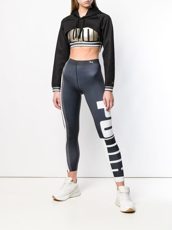 Puma Hooded Sweatshirt - Black
