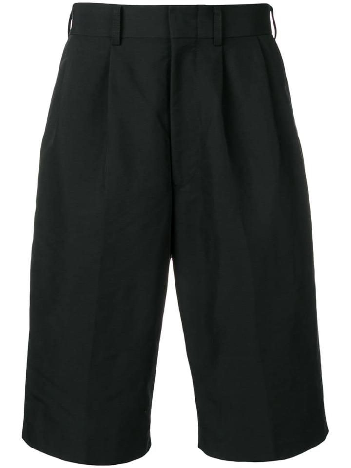 Junya Watanabe Man Tailored Bermuda Shorts - Black