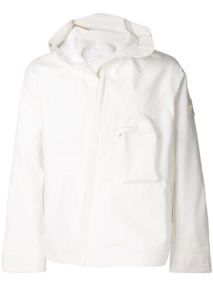 Stone Island Ghost Tank Shield Hooded Jacket - White