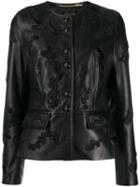 Escada Embroidered Jacket - Black