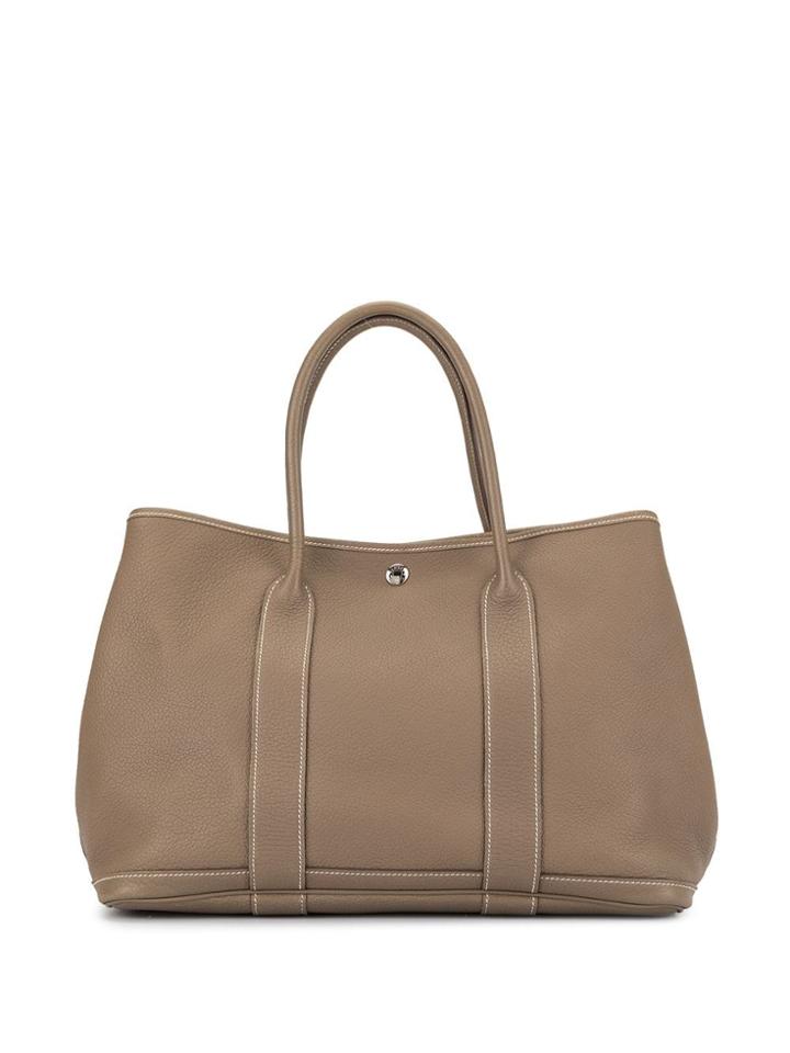 Hermès Pre-owned Garden Party Handbag - Grey