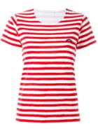 Société Anonyme Striped T-shirt, Women's, Size: L, Red, Cotton