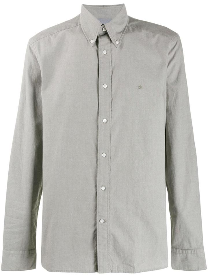 Calvin Klein Button-down Shirt - Green