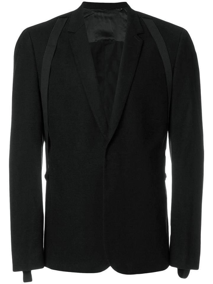 Helmut Lang Strap Detail Blazer - Black