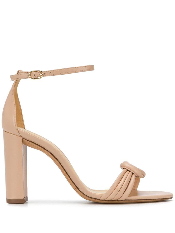 Alexandre Birman Knotted Strap Sandals - Neutrals