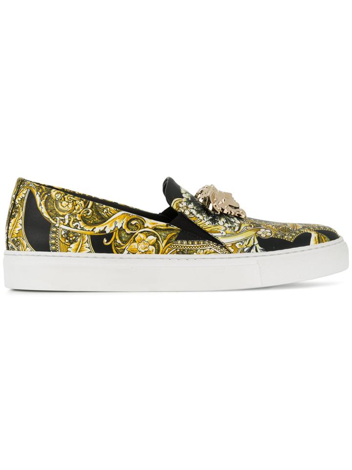 Versace Slip-on Medusa Head Sneakers - Multicolour