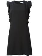 Carven Ruffle Trimmed Dress