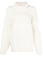 Jil Sander Chunky Knit Jumper - White