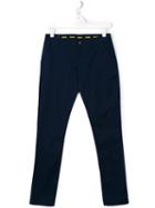 Msgm Kids Classic Chinos, Boy's, Size: 14 Yrs, Blue