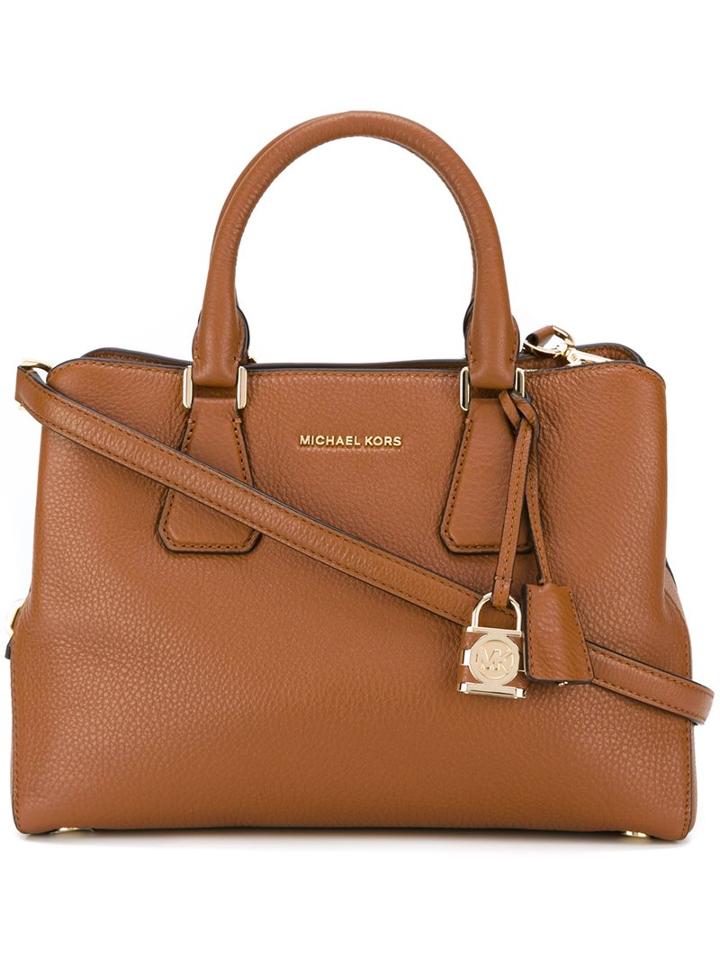 Michael Michael Kors Small Double Handled Tote, Women's, Nude/neutrals