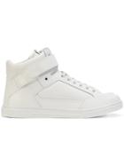 Saint Laurent Joe Scratch Sneakers - White