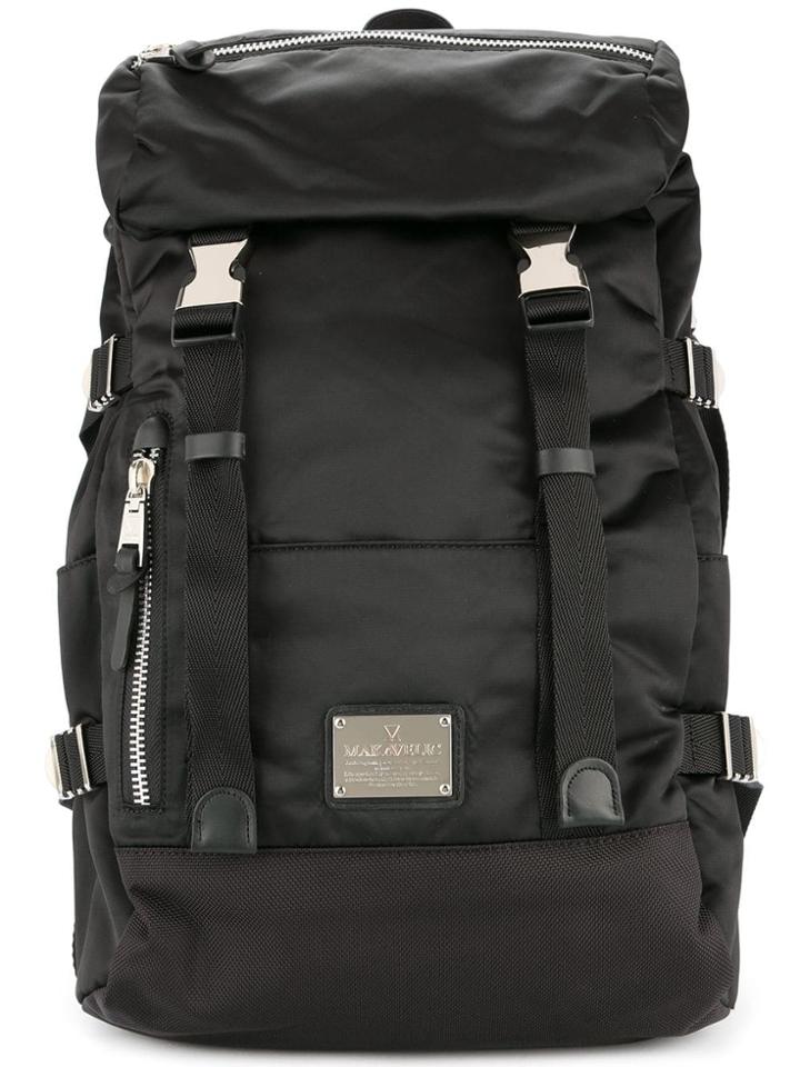 Makavelic Double Belt Backpack - Black