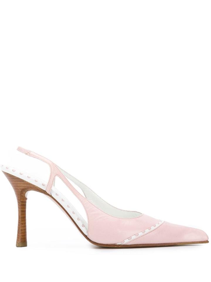 Chanel Vintage 2000's Slingback Pumps - Pink