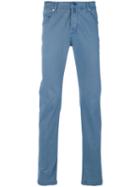 Kiton - Slim Fit Jeans - Men - Cotton/spandex/elastane/lyocell - 32, Blue, Cotton/spandex/elastane/lyocell