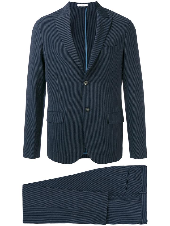 Boglioli - Formal Suit - Men - Polyester/spandex/elastane/acetate/virgin Wool - 48, Blue, Polyester/spandex/elastane/acetate/virgin Wool