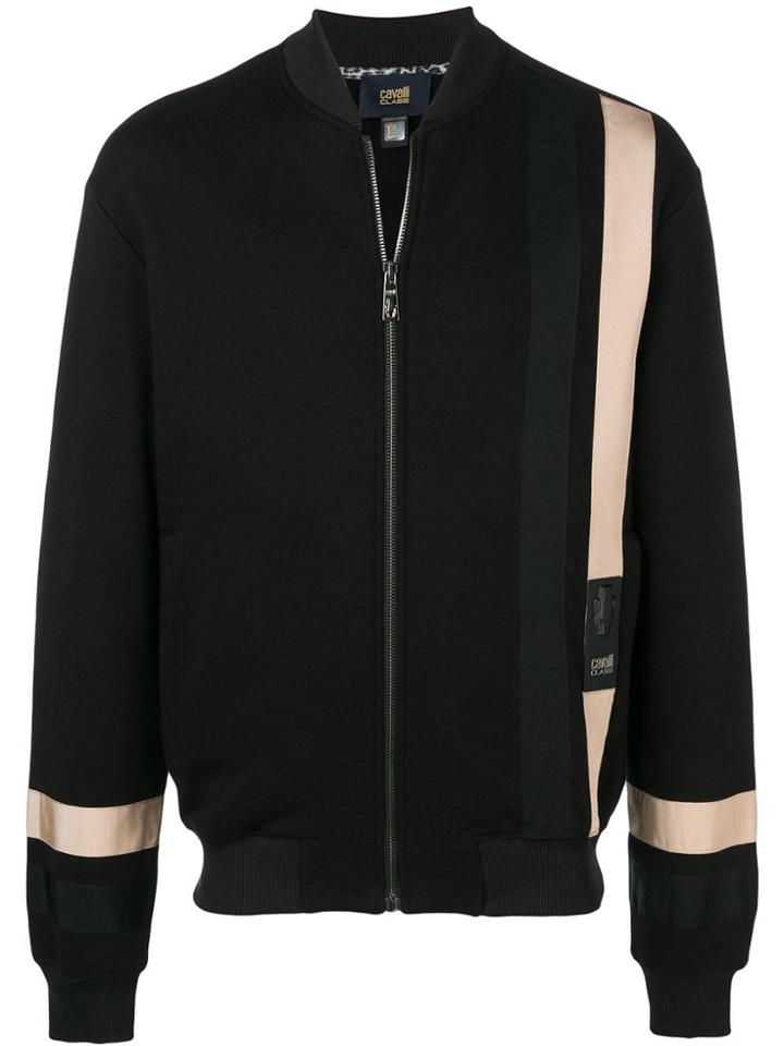 Cavalli Class Metallic Detail Cardigan - Black
