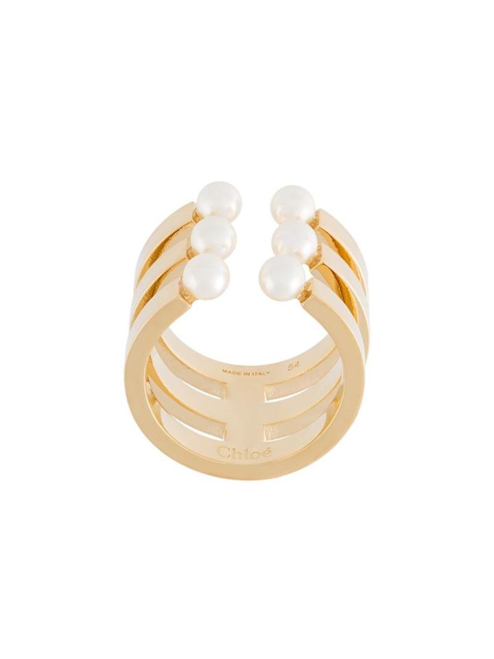 Chloé 'darcey' Ring, Women's, Size: 54, Metallic