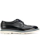 Paul Smith Contrast Brogue Shoes - Blue