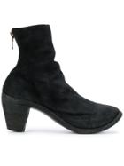 Guidi Split Ankle Boots - Black