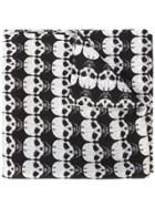 Thomas Wylde Skull Print Scarf - Black