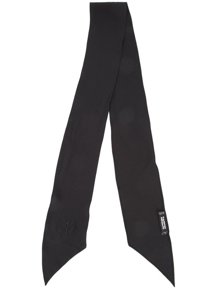 Rockins 'plain' Skinny Scarf - Black