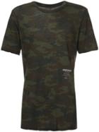 Unravel Project Crew Neck Camouflage T-shirt - Multicolour