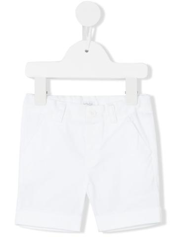 Le Bebé Enfant - Chino Shorts - Kids - Cotton/spandex/elastane - 9 Mth, White