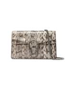 Gucci Dionysus Super Mini Snakeskin Bag - White