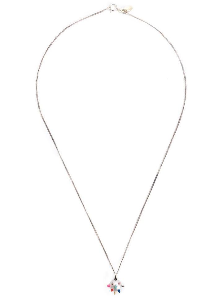 Nektar De Stagni Spike Pearl Pendant Necklace