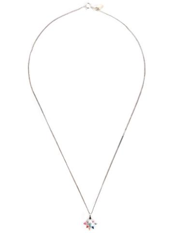 Nektar De Stagni Spike Pearl Pendant Necklace
