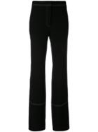 Stella Mccartney - Dana Trousers - Women - Silk - 44, Black, Silk
