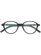 Dior Eyewear Round Frame Glasses - Black