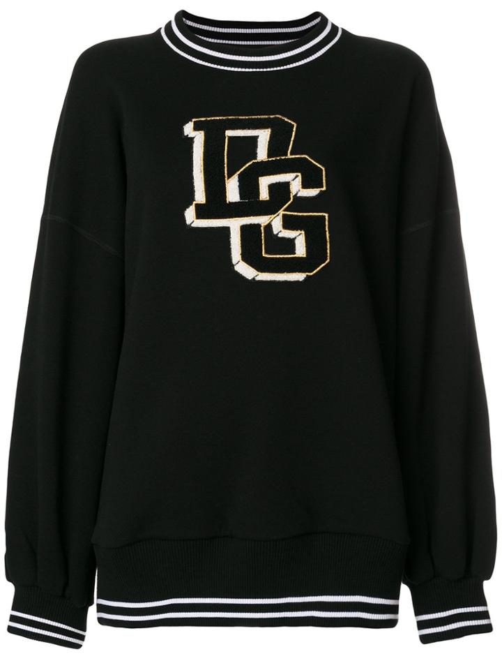 Dolce & Gabbana D & G Patch Jumper - Black