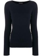 Roberto Collina Crew Neck Pullover - Blue