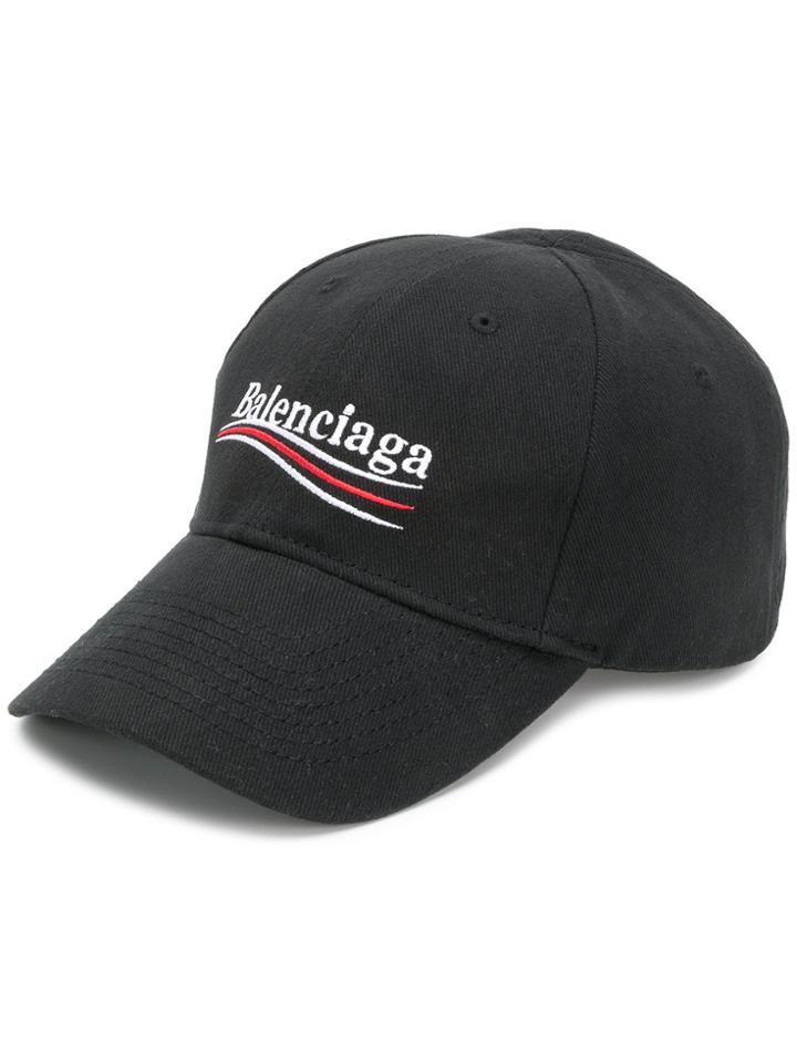 Balenciaga Bal Polo Cap - Black