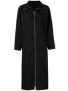 Le Ciel Bleu Drawstring Waist Maxi Dress - Black
