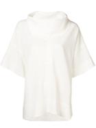 Givenchy Cowl Neck Top - White