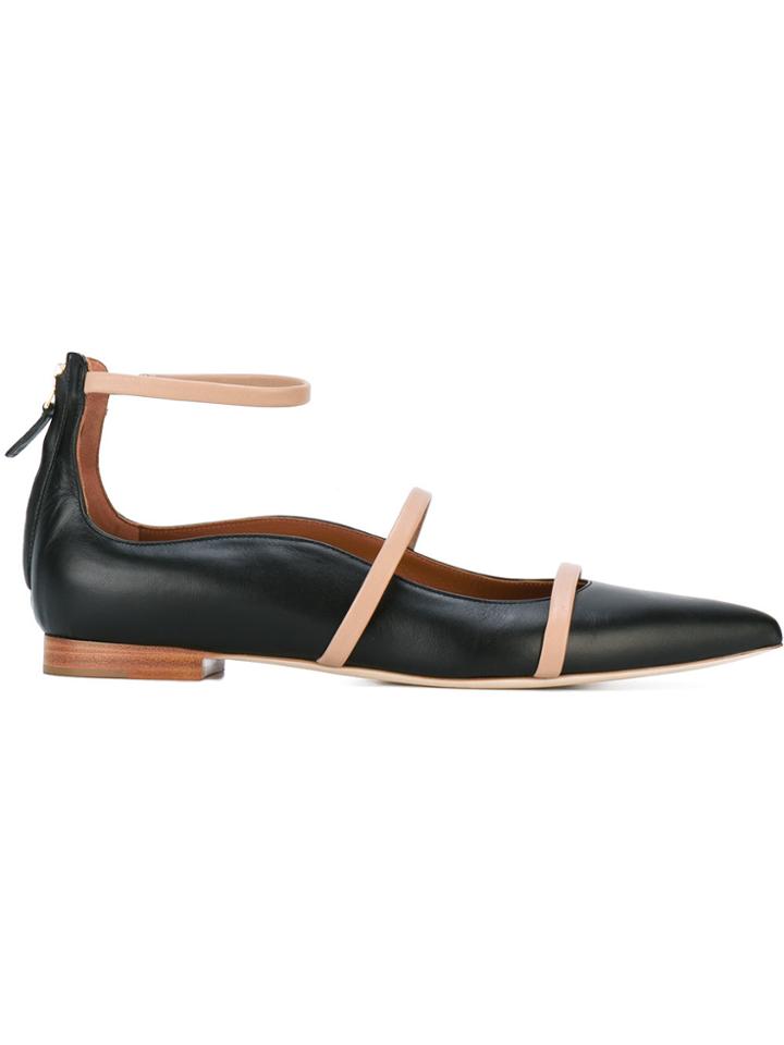 Malone Souliers Robyn Ballerinas - Black