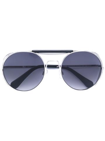 Ill.i.am - Round Frame Sunglasses - Unisex - Metal - 55, Grey, Metal