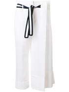 Thom Browne Oversize Pleat Detail Trousers - White