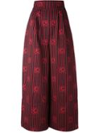 Alistair James - Spellbound Printed Culottes - Women - Cotton - 10, Red, Cotton