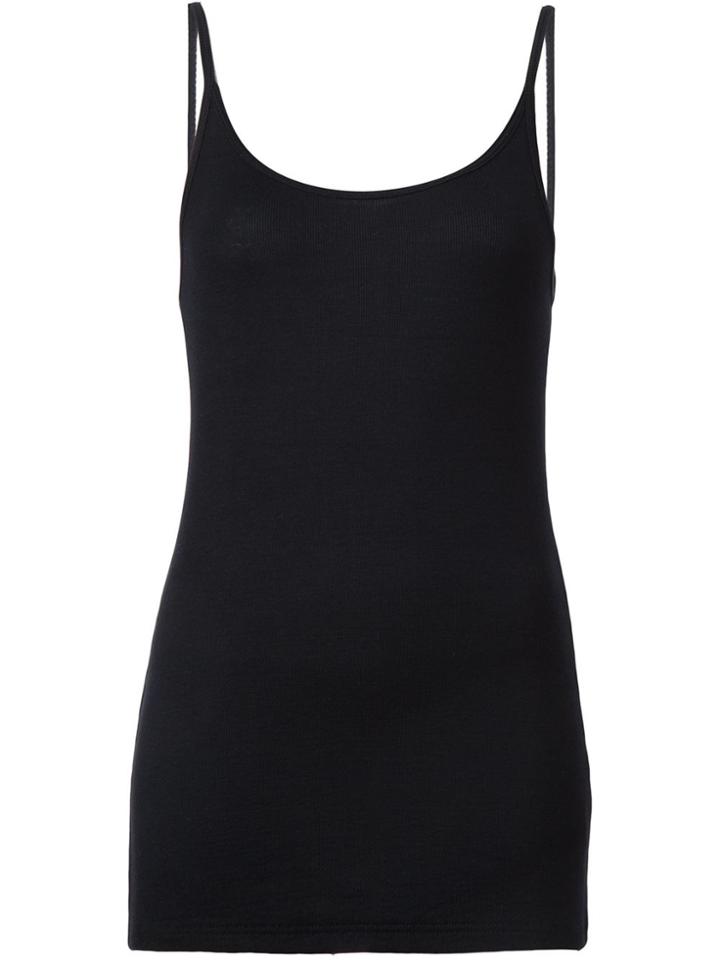 Atm Anthony Thomas Melillo Model Rib Cami Top - Black