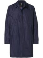 Ps By Paul Smith Single-breasted Raincoat - Blue