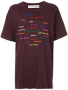 Tu Es Mon Trésor The Orchestra Big T-shirt - Red