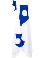 Charles Jeffrey Loverboy Jersey Drape Dress - White